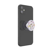 Popsockets PlantCore Grip Purple Fields Phone Holder and Stand - Clear