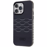 Audi IML Magnetinis dėklas telefonui iPhone 14 Pro Max - juodas