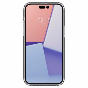 Spigen Ultra Hybrid Magnetinis dėklas su MagSafe iPhone 14 Pro - skaidrus/baltas