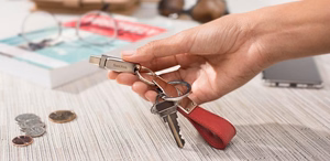 SanDisk Ultra Dual Drive Luxe USB atmintinė 256 GB USB Type-A / USB Type-C 3.2 Gen 1 nerūdijantis plienas