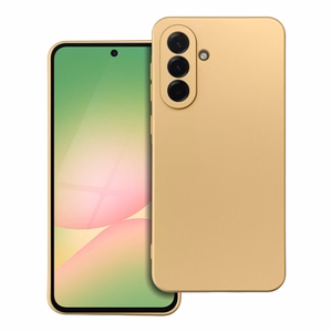 METALLIC dėklas telefonui SAMSUNG A56 5G auksinis