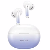 USAMS Ausinės Bluetooth 5.3 TWS X-don series ENC belaidės mėlynas gradientas BHUENCXD03 (US-XD19)