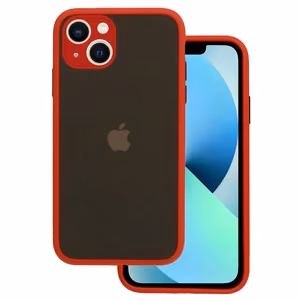 Vennus Spalvotas mygtukų bamperis Xiaomi Redmi Note 11 Pro/Note 11 Pro 5G raudonas