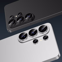 "Benks" grūdinto stiklo stiklas "Warrior Lens Protector" kameros apsauga "Samsung Galaxy S26/S26 Plus" (3 vnt.), juodas