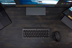 Klaviatūra Asus KD300 juoda 90XB0AN0-MKB020