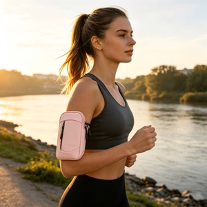 Tech-Protect M6 universalus sportinis dėklas ant rankos, rožinis