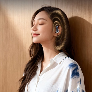 Dudao U17Z Bluetooth 5.3 OWS ausinės su ausų kabliukais - juodos