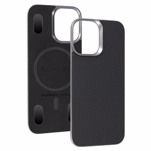Liavec Carbon Layer Magsafe Aramid Fiber Cover for Iphone 17 black