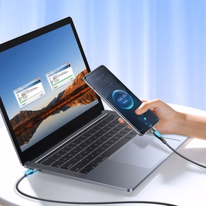 USB laidas Joyroom S-1060M12 juodas Type-C 100cm (iki 6A)