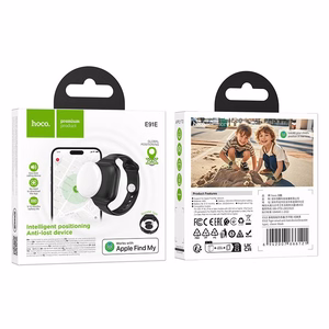 Locator compatible with Apple Find My Hoco E91E bracelet type black