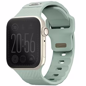 UNIQ dirželis Stride Apple Watch Series 1/2/3/4/5/6/7/8/9/SE/SE2 38/40/41mm FKM guminis mėtinis