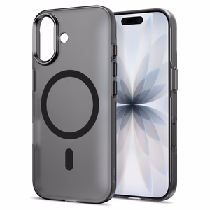 Tech-Protect MagZero MagSafe dėklas, skirtas iPhone 17, matinis juodas