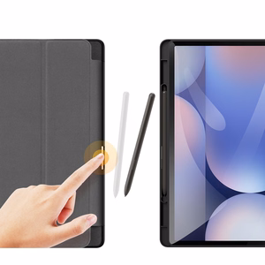 Dėklas Dux Ducis Domo Samsung X820 Tab S10 Plus/X610/X616 Tab S9 FE Plus juodas