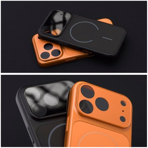 Dėklas MAKE 17 suderinamas su MagSafe skirtas IPHONE 11 Pro Max kosminė oranžinė