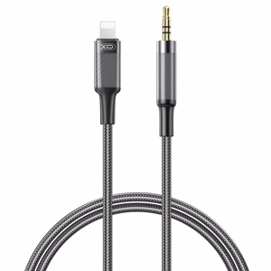 XO audio kabelis NB-R279A Lightning - jack 3,5 mm 1,0 m juodas