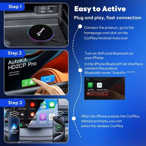Carlinkit belaidis adapteris HD2CP-PRO Carplay ir Android