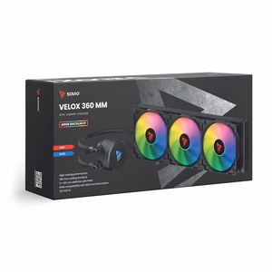 SAVIO VELOX 360 mm procesoriaus skystojo aušintuvo sistema su ARGB