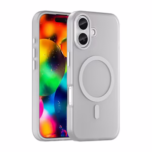 Dėklas Magnetic Abrasive (MagSafe) skirtas iPhone 17 Matte White