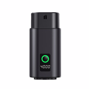 V2L Type 2 Adapter - Schuko 3500W with power display and case - black