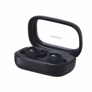 Belaidės ausinės Joyroom JR-TS1 juodos (Bluetooth 5.3 / triukšmo slopinimas)