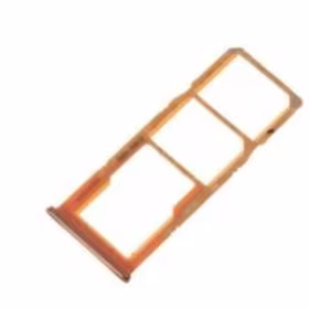 SIM kortelės laikiklis Samsung A205 A20 2019 Gold ORG