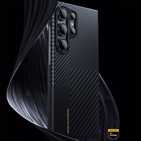 Benks Montage Magnetinis Armor Air Kevlar Dėklas 600D (M040) Samsung Galaxy S24 juodas