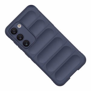 Magic Shield dėklas Samsung Galaxy S23+ lankstus šarvuotas dangtelis mėlynas