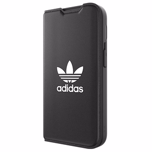 Adidas OR Dėklas telefonui Booklet BASIC iPhone 14 Pro 6.1" juodas/baltas 50182