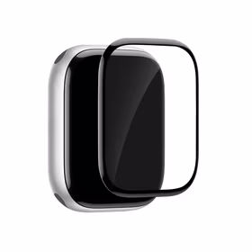 "Puro Flexible Shield" apsauginė plėvelė su aplikatoriumi "Apple Watch 10/11" 46 mm laikrodžiui - Juoda