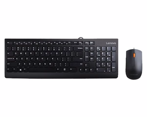 Lenovo 300 klaviatūra Pelė įskaityta Universalus USB QWERTY Anglų (JAV) Juoda