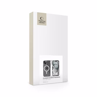 Tech-Protect FlexAir Hybrid MagSafe iPhone 15 dėklas - skaidrus su blizgučiais