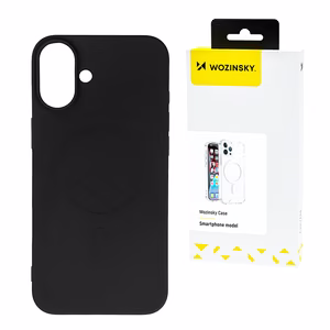 Wozinsky silikoninis dėklas su Magnetine MagSafe Samsung Galaxy S25 - juodas