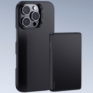 Benks Magnetinis Apsauginis Air Kevlar Dėklas telefonui su PC rėmu 600D (E065) skirtas iPhone 16 Pro juodas