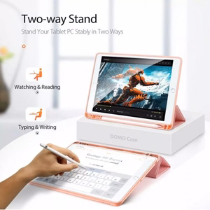Dėklas Dux Ducis Domo skirtas Xiaomi Redmi Pad 10.6 rožinis