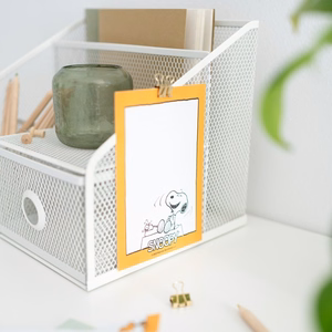 Snoopy Lazy Days A6 lipnių lapelių rinkinys, 6 blokeliai