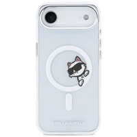 Karl Lagerfeld IML Peekaboo MagSafe Case for iPhone Air - Clear
