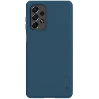 Nillkin Super Frosted Shield Pro patvarus dėklas Samsung Galaxy A73 mėlynas