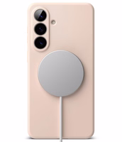 Ringke Silikoninis MagSafe Dėklas for Samsung Galaxy S26+ - rožinis
