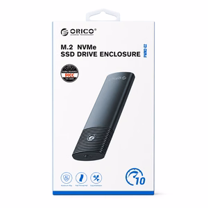 Orico PWM2-G2 M.2 NVME USB-C 10Gb/s diskų įrenginys - juodas