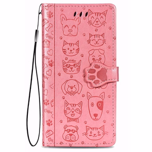 Dėklas Cat-Dog Samsung A546 A54 5G rožinis