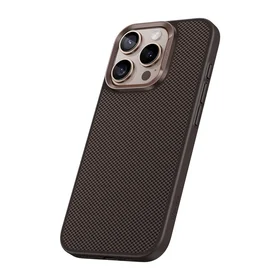 Benks magnetinis Armor Lite Kevlar 600D dėklas iPhone 16 Pro Max auksinis