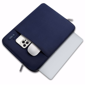 Tech-Protect Sleeve Nešiojamojo kompiuterio 13-14 dėklas - tamsiai mėlynas