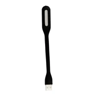 Mini LED Lamp Silicone USB Black