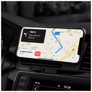 Popsockets Car Vent 2 + PopGrip laikiklis - Juodas