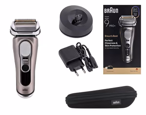 Braun Series 9 Pro+ 9615S Skustuvas Juoda, Pilka