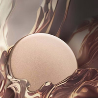 Crong MagSpot belaidis įkroviklis – Aluminum MagSafe 15W Inductive įkroviklis (auksinis)