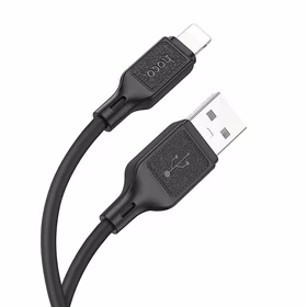 Kabelis USB-A į Lightning Hoco 2,4A 1 m X90 juodas