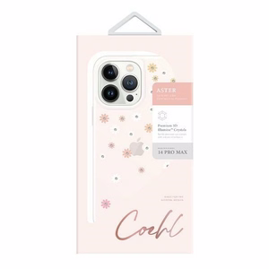 Uniq Coehl Aster dėklas telefonui iPhone 14 Pro Max - rožinis