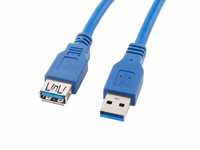 Lanberg CA-US3E-10CC-0018-B kabelis 1,8 m USB 3.0 USB A
