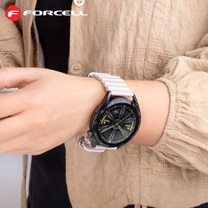 FORCELL F-DESIGN FS01 laikrodžio juosta Samsung laikrodio 20 mm - star light